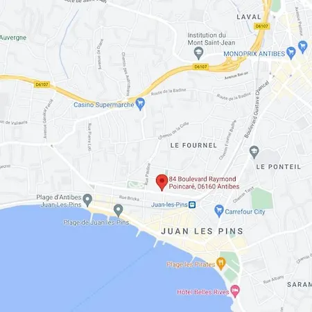 Le Sylvaplana Juan Les Pins Terrasse 30m2 شقة أنتيب