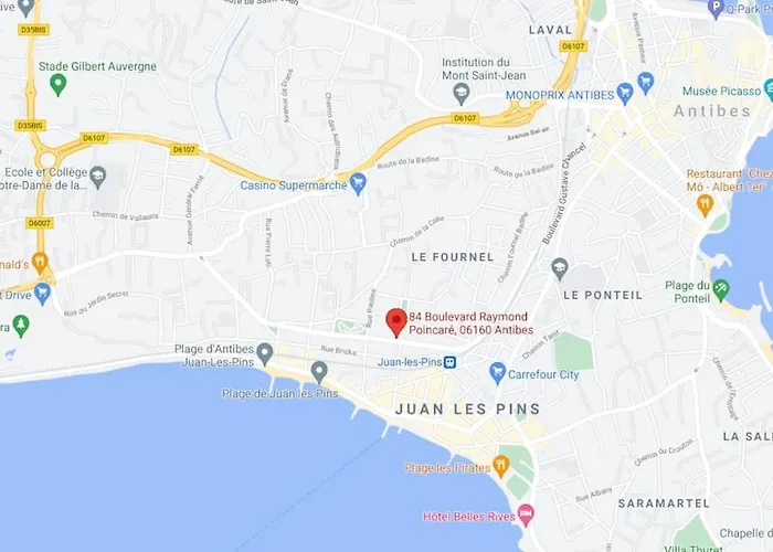 Le Sylvaplana Juan Les Pins Terrasse 30m2 Daire Antibes